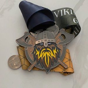 Yes Fit! Virtual Running Medal - Viking Conquest 65.3 miles